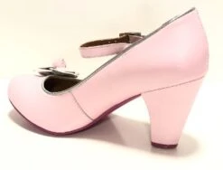 Cristofoli Juliet Soft Pink With Silver Trim -Fashion Shoes Store JulietPK4