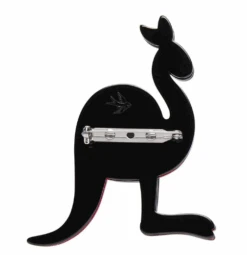 Erstwilder Melanie Hava Kangaroo Yuri Brooch -Fashion Shoes Store Kangaroo2