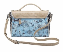 Vendula English Coast Scrapbook Keira Satchel -Fashion Shoes Store Kiera12