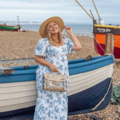 Vendula English Coast Scrapbook Keira Satchel -Fashion Shoes Store Kiera4