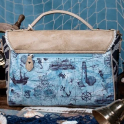 Vendula English Coast Scrapbook Keira Satchel -Fashion Shoes Store Kiera7