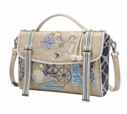 Vendula English Coast Scrapbook Keira Satchel -Fashion Shoes Store Kiera8