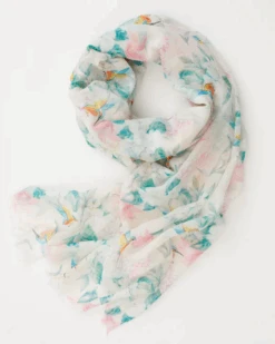 Fable England Kingfisher Scarf