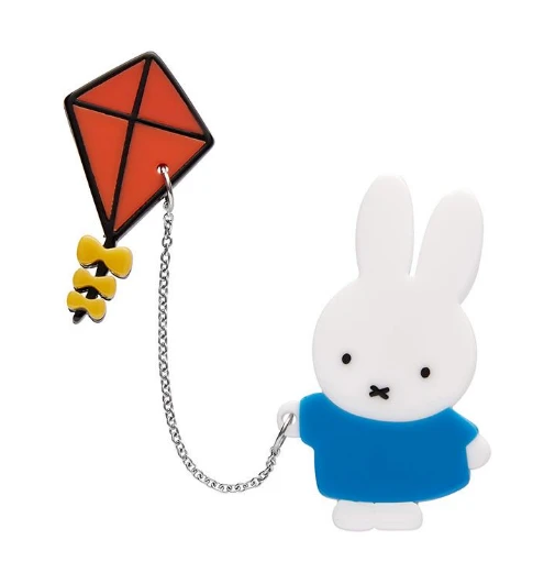 Erstwilder Miffy Flies A Kite Brooch 1 Erstwilder Miffy Flies A Kite Brooch