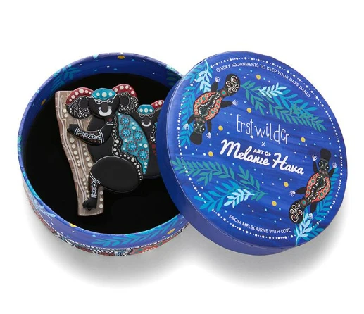 Erstwilder Melanie Hava Koala Brooch 2 Erstwilder Melanie Hava Koala Brooch - Image 2