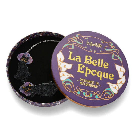 Erstwilder La Belle Epoque Le Chat Miaule Necklace 5 Erstwilder La Belle Epoque Le Chat Miaule Necklace - Image 5
