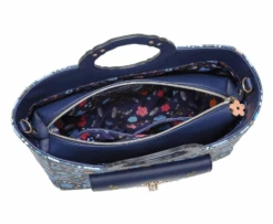 Vendula Piggy Bank Large Cutout Handle Tote -Fashion Shoes Store LgCutout7