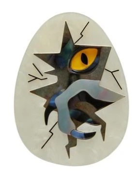 Erstwilder Dinosauria Life Finds A Way Brooch 1 Erstwilder Dinosauria Life Finds A Way Brooch