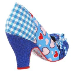Irregular Choice Make My Day Blue -Fashion Shoes Store MMDBL3