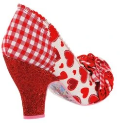 Irregular Choice Make My Day Red -Fashion Shoes Store MMDRD3