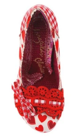 Irregular Choice Make My Day Red -Fashion Shoes Store MMDRD4