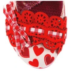 Irregular Choice Make My Day Red -Fashion Shoes Store MMDRD5