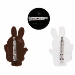 Erstwilder Miffy And Melanie Mini Brooch Set 5 Erstwilder Miffy And Melanie Mini Brooch Set -Fashion Shoes Store MiffyMelanie3