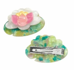 Erstwilder La Belle Epoque Monets Muse Hair Clips Set 2 Piece -Fashion Shoes Store MonetHair3