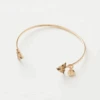 Fable England Enamel Moth Bangle