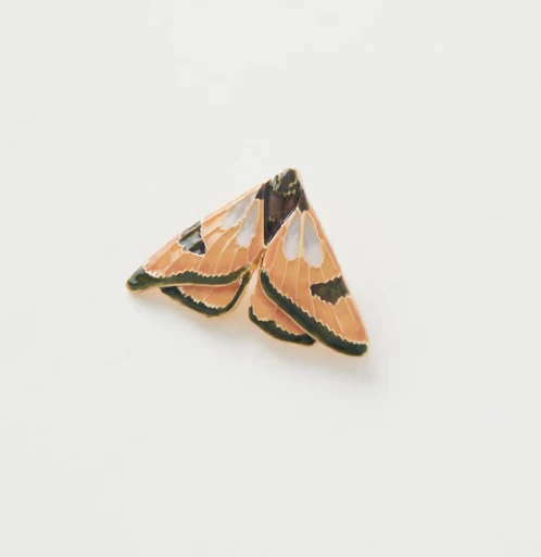 Fable England Enamel Moth Brooch 1 Fable England Enamel Moth Brooch