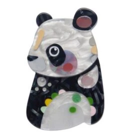 Erstwilder Pete Cromer Wildlife The Patient Panda Brooch