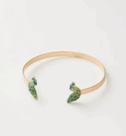 Fable England Peacock Bangle