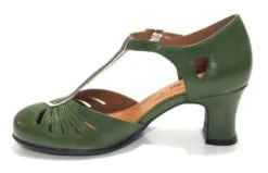 Rock N Dot Daphne Kiwi With Rose Trim -Fashion Shoes Store PerugiaKiwi4