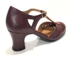 Rock N Dot Daphne Wine With Coral Trim 6 Rock N Dot Daphne Wine With Coral Trim -Fashion Shoes Store PerugiaWine3