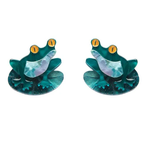 Erstwilder La Belle Epoque Pod Dweller Stud Earrings 1 Erstwilder La Belle Epoque Pod Dweller Stud Earrings