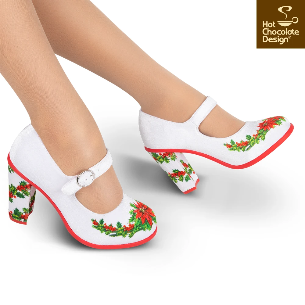 Hot Chocolate Design Poinsettia 2 Hot Chocolate Design Poinsettia - Image 2