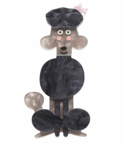 Erstwilder Terry Runyan Poodle Along Brooch