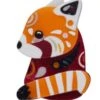 Erstwilder Pete Cromer Wildlife The Rakish Red Panda Brooch