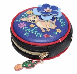 Vendula Mexican Garden Round Coin Purse -Fashion Shoes Store RoundCoin5