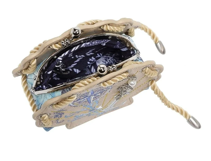 Vendula English Coast Scrapbook Shell Clipper Purse 7 Vendula English Coast Scrapbook Shell Clipper Purse - Image 7