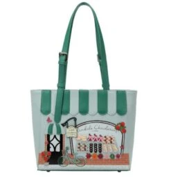 Vendula Mint Chocolatier Shopper Bag