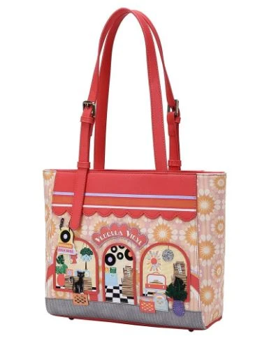 Vendula Vinyl Shopper Bag 2 Vendula Vinyl Shopper Bag - Image 2