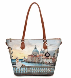 Ynot Romantic Venice Shopper