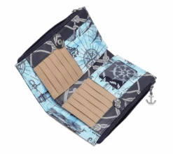 Vendula English Coast Scrapbook Soft Foldover Wallet -Fashion Shoes Store SoftFold7