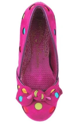 Irregular Choice Spot The Dot Pink -Fashion Shoes Store SpotPK4