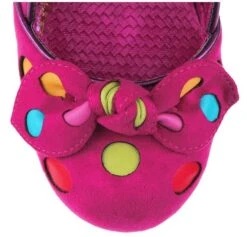 Irregular Choice Spot The Dot Pink -Fashion Shoes Store SpotPK5