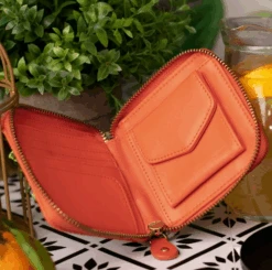 Vendula Orangery Square Wallet -Fashion Shoes Store SqWall3