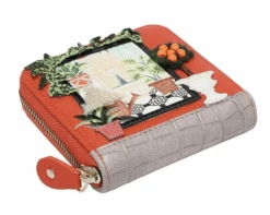 Vendula Orangery Square Wallet -Fashion Shoes Store SqWall6