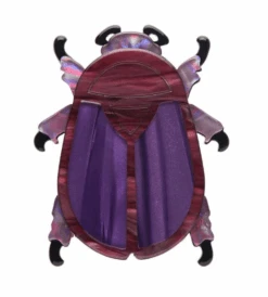 Erstwilder Botanical Fruit Summer Scarab Brooch