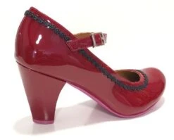 Cristofoli Autumnal Tania Deep Red Patent -Fashion Shoes Store TaniaDR4