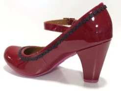 Cristofoli Autumnal Tania Deep Red Patent -Fashion Shoes Store TaniaDR5