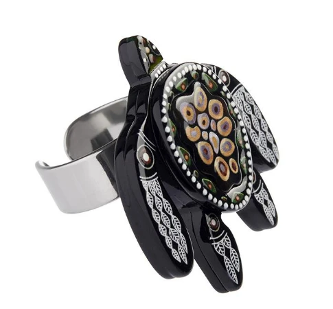 Erstwilder Melanie Hava Turtle Bungadu Ring 2 Erstwilder Melanie Hava Turtle Bungadu Ring - Image 2
