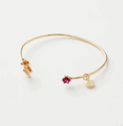 Fable England Enamel Vole Bangle