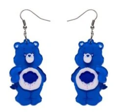 Erstwilder Care Bears 2 Whats Up Grumpy Bear Earrings