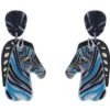 Erstwilder Pete Cromer Wildlife The Zealous Zebra Earrings