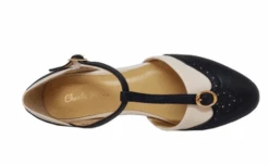 Charlie Stone Parisienne Black And Ivory -Fashion Shoes Store parisienne3